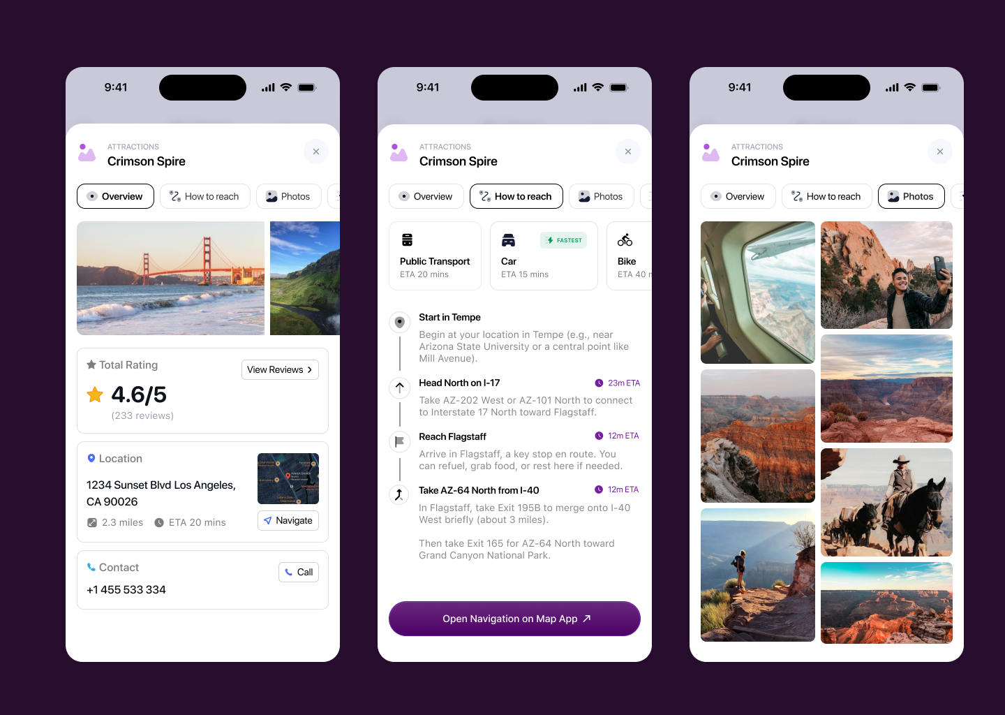 Mio Itinerary Creation