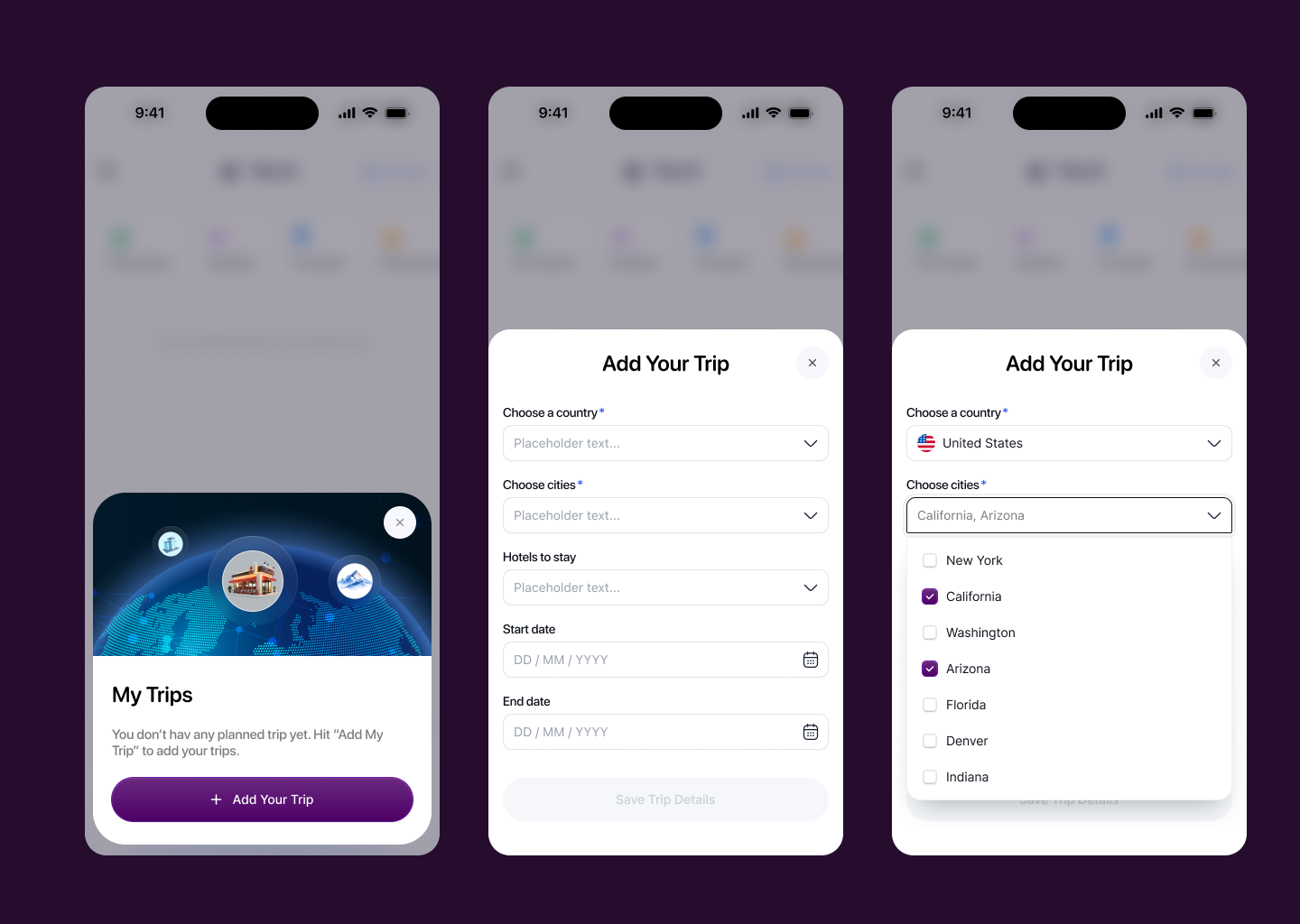 Mio Itinerary Creation