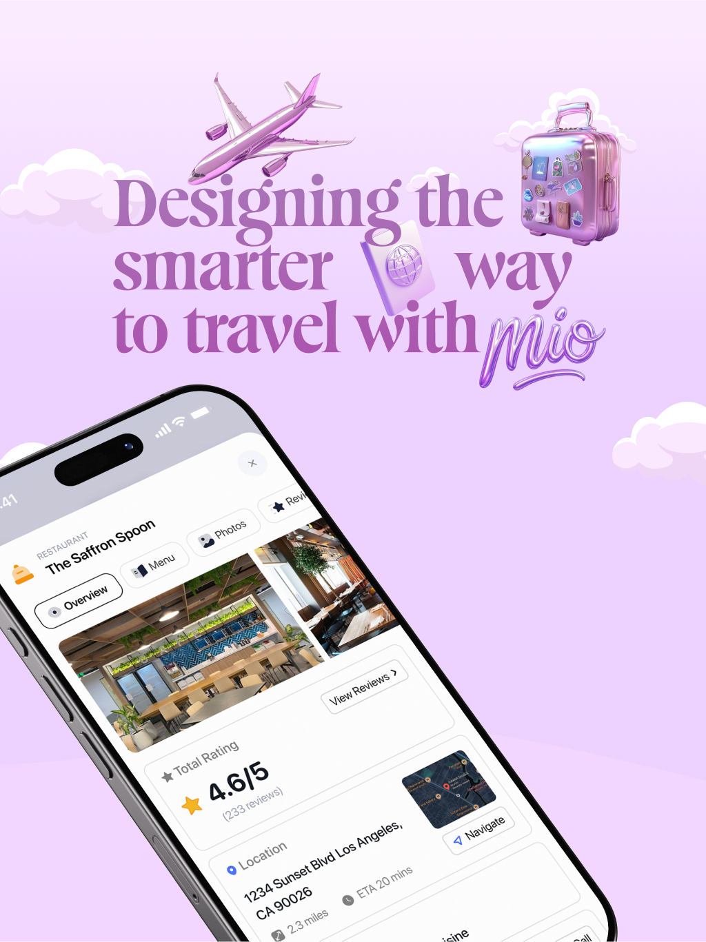Mio Travel App