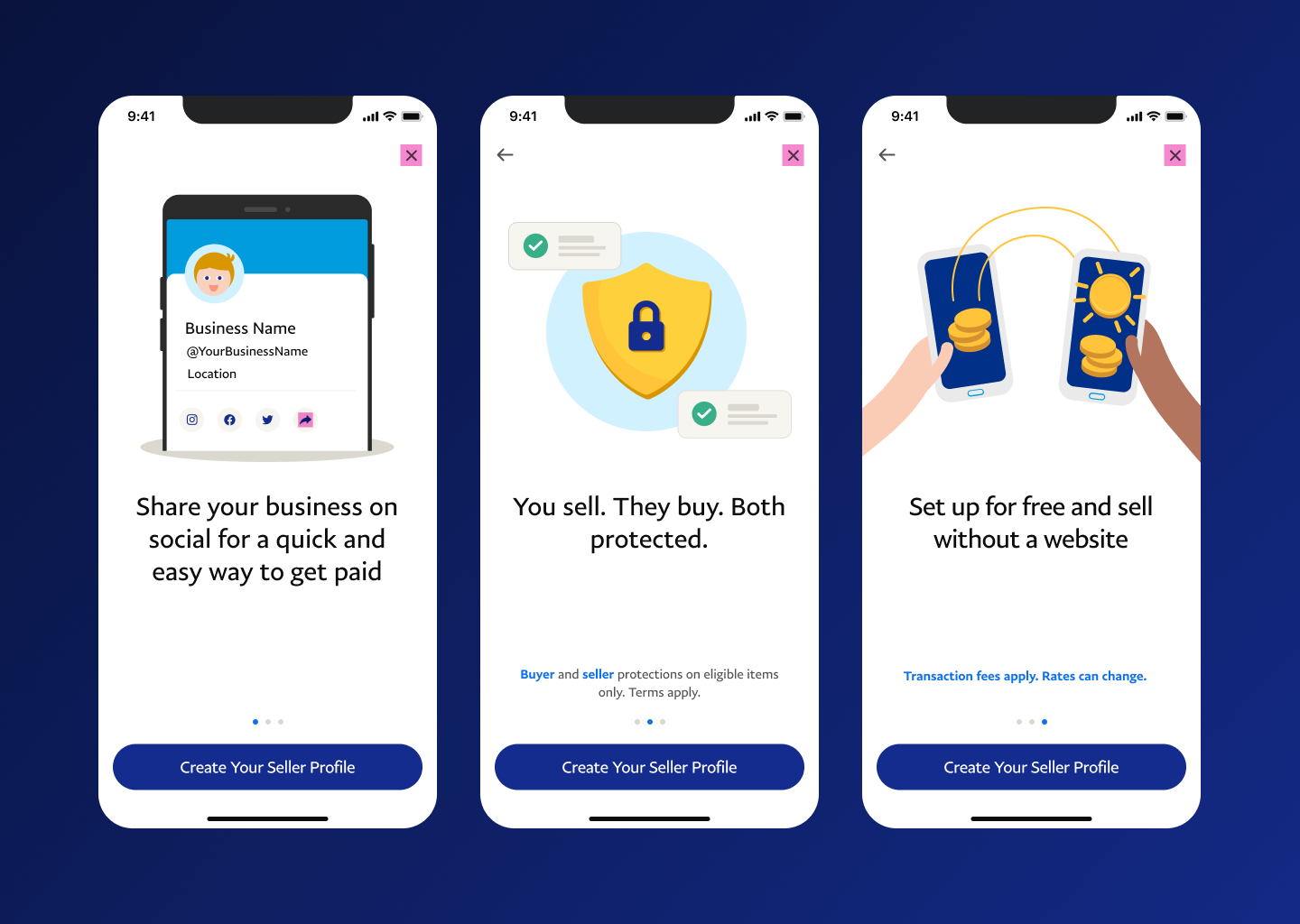 PayPal Seller Dashboard