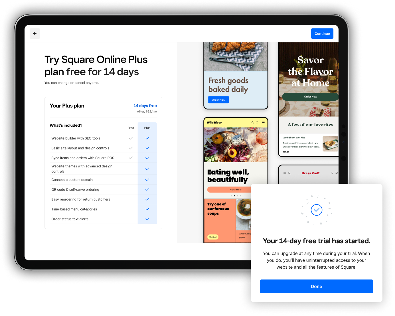 Square Free Trial Experience